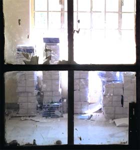 Books stacked in a room at Bhawan Vidyalaya, Sector 15, Panchkula