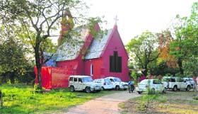 Christ Church at Fountain Chowk in Ludhiana