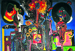 Two rare paintings by some of the most reputed artists in the country