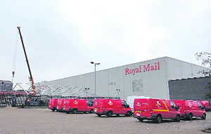 The police suspects the letter was opened by someone working for Royal Mail