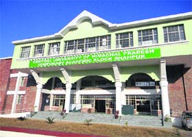 The Central University Himachal Pradesh venue of HIMSPARK-13 festival