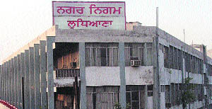 A file photo of MC office in Ludhiana.