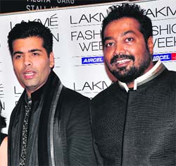 Karan Johar and Anurag Kashyap