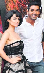 John Abraham and Kangna Ranaut