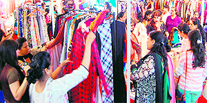 Residents throng designer exhibition at a hotel in Amritsar on Saturday