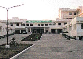 A view of the Vivekananda Medical and Research Institute in Palampur