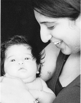 Ritu Shannon with her daughter Priya