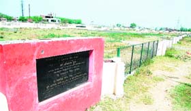 The proposed cricket ground at Ranjit Avenue in Amritsar