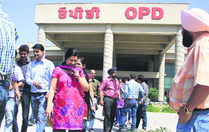 A view of PIMS in Jalandhar.
