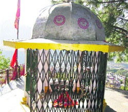 The over-1,000-year-old Suhi Mata shrine in Chamba.