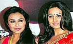 Rani Mukerji and Vidya Balan