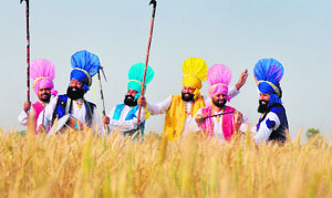 Bhangra is intergral to Baisakhi celebrations not just in India but also abroad. 