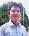 NDFB chief Ranjan Daimary alias DR Nabla being produced in a court in Guwahati.