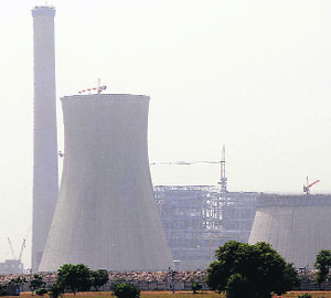 The Talwandi Sabo thermal plant at Banawali village in Mansa district. 
