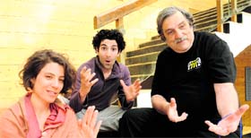 (L-R) Renana Lotem, Landa Nir & Dov Meilnik