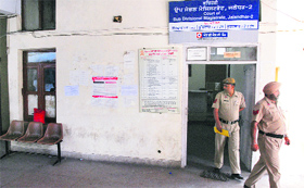 The office of the SDM-II in Jalandhar.
