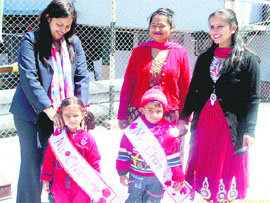 Ms and Mr Charming of Euro Nursery of Guru Nanak Public School, Dalhousie