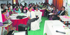 Teachers from various schools attend CCE workshop at GAV Public School, Kangra.