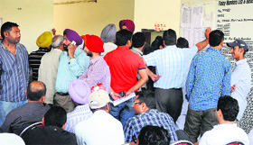 The District Transport Office in Jalandhar.