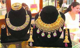Jewellers in the city heaved a sigh of relief after gold prices began improving on Tuesday