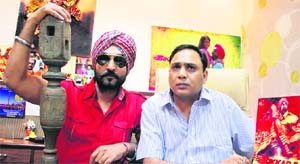 (L-R) Jassi Jasraj and Sandeep Bansal