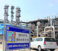 A view of the Bathinda Refinery.