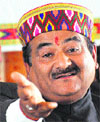 Maheshwar Singh, president of the HLP