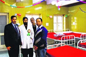 On World Haemophilia Day, a special day care ward was inaugurated at SMHS Hospital in Srinagar on Wednesday