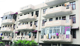 Flats with similar violations in another society in Sector 49.