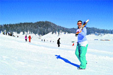 Gulmarg remains a hot spot for tourists.