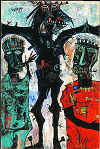 In March 2013, in the sale of modern and contemporary Indian art at the Sothebys, New York  F.N.Souzas The Crucifixion collected $5,57,000 (over RS 3.06 crore) 