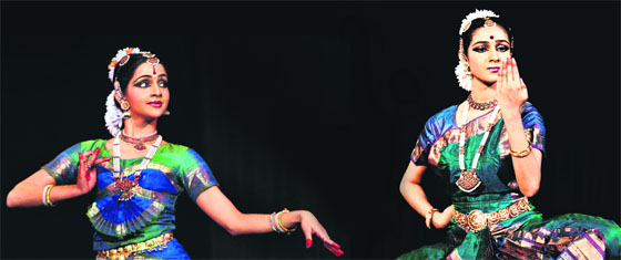 Nehha Bhatnagar and (R) Sahana Balasubramanya