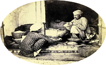 Bunnea, Hindoo trademan, Delhi. Aditya Arya Archive Collection