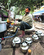 Madhav Singh Gujjar. (New images by Dinesh Khanna)