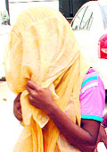 The accused, Reena, in police custody