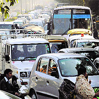 The number of vehicles has increased over the years in Chandigarh