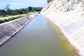 A portion of the Shah Canal