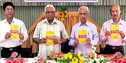 Dignitaries release Faith and Frenzy- Short Stories from Kashmir by Dr KL Chowdhary in Jammu on Sunday