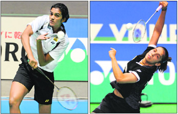 P.V. Sindhu could be expected to pose a tough challenge to Saina Nehwal at the India Open.