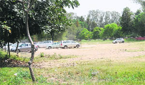 The ground opposite Strawberry Fields is Unutilised and the land belongs to The UT Administration.