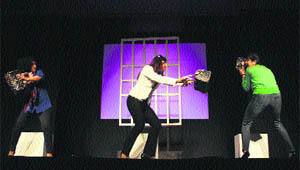 A still from "Fly High, Firefly", which was staged at DLF Phase-5 City Club in Gurgaon recently. 