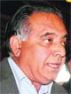 Transport Minister GS Bali addresses mediapersons in Shimla on Monday. Photo: Amit Kanwar