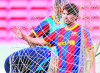 Barcelonas Lionel Messi is reported to be fit for the match.