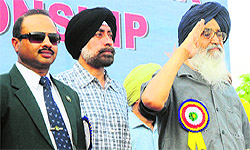 Punjab Chief Minister Prakash Singh Badal during the event