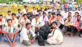 Labourers are finding it difficult to find regular work in Ludhiana