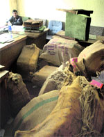 Official material is packed and ready to be shifted from Jammu to Srinagar.