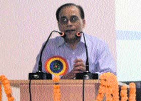 Vijay Chandan, Director, Technical Education, at Jawaharlal Nehru Government Engineering College in Sundernagar on Saturday