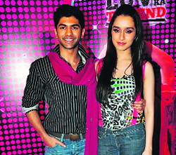 Well wishers: Shraddha Kapoor and Taaha Shah