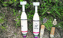 Ammunition seized from two separate places at Rajouri