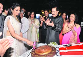 Sridevi at the bash